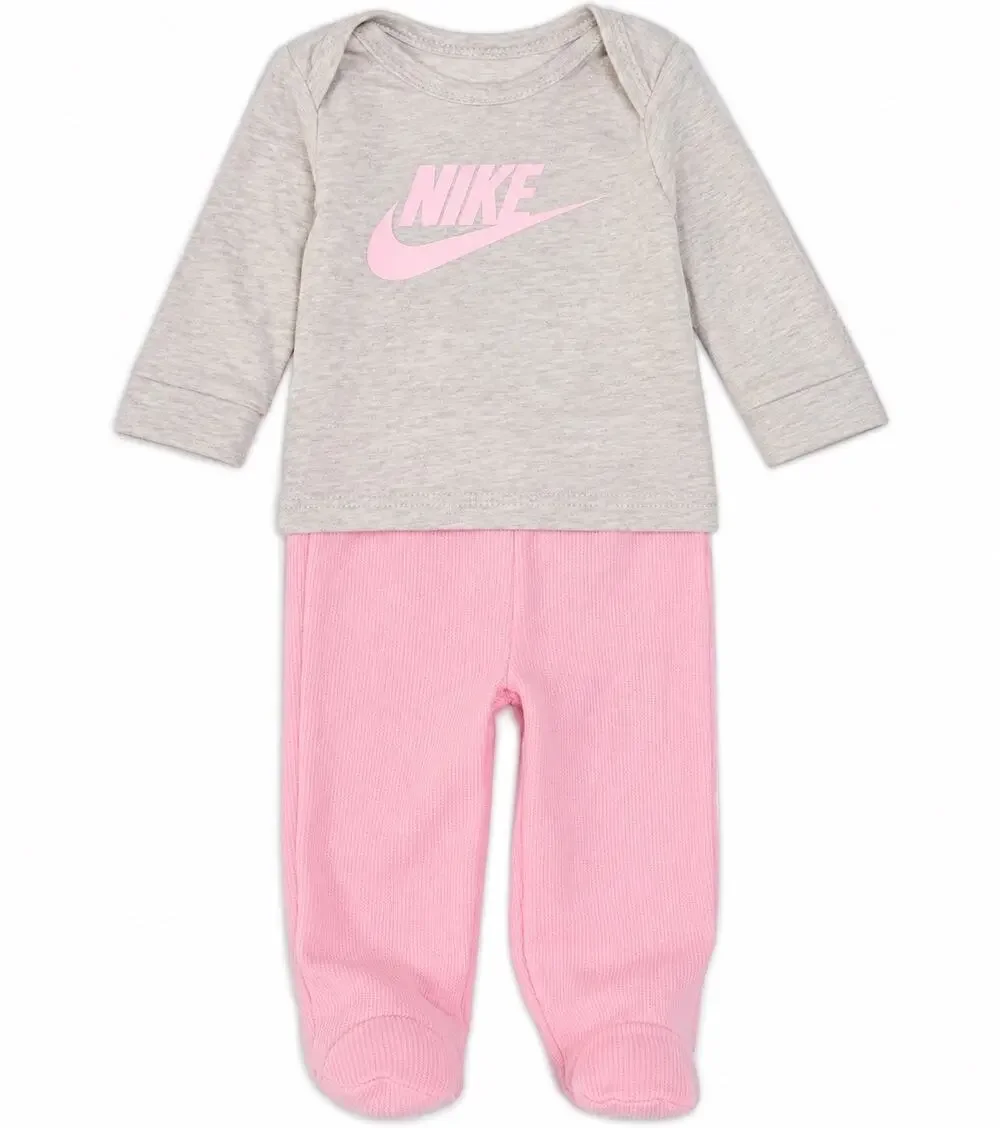 Nike Baby Girl Futura Shirt & Footed Pant Set